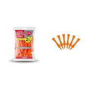 Masters Unisex's Plastic Graduated Tees (Bag of 20), Orange, 2 3/4"