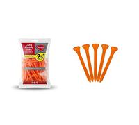Masters Plastic Tees 2 3/4 Orange - 30 Pack