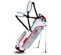MASTERS VELO ULTRA LIGHT GOLF STAND CARRY BAG - WHITE/RED