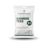 Masters Bamboo Golf Tees White One Size