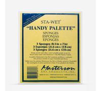 Masterson : Sta-Wet Handy Palette Sponge Refill : Pack of 3