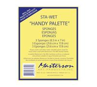 Masterson Sta-Wet Handy Sponge Refill 3Pk