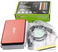 MasterStor GB Portable Hard Drive USB 3.0 Super-Fast Hard Drive for Mac, Mac Book and Windows External Hard Disk Drive Laptop RED, BLACK, BLUE and WHITE all different GB available (500GB, RED)