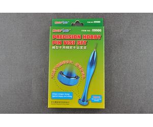 MasterTool 09986 Precision HBby Pin Vise Set (Drill Diam from 0.3-1.2)