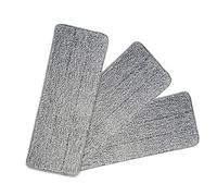 MASTERTOP 3 Pcs Microfiber Mop Pads Reusable, Washable Mop Pads for Flat Mops, Wet and Dry Mops Pads for Floor Cleaning, Use for asin B07TZ3SVV6/B09M6Q3KGL/B0C3HQ8GXC/B0D7LMSMVL/B0D7LZ3VVR/B08LGMRZS9