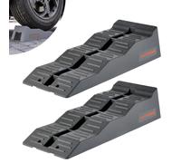 MasterWorks Caravan Levelling Ramp Set | Heavy Duty Ramps & Blocks for Motorhome, Campervan & Trailer | 3 Step Levelling Wheel Chocks | UV-Resistant | Anti-Skid | 5 Tonne Capacity