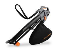 Masterworks Electric Leaf Blower Garden Vacuum Shredder Mulcher 35L Bag - 3000W