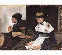 Masterworks - Kunsthalle Hamburg - Wilhelm Leibl - Three Woman in Church