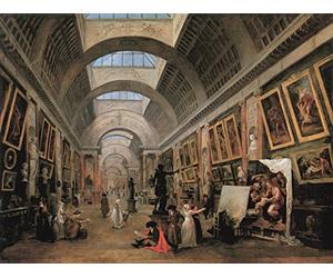 Masterworks - Museé National du Louvre - Hubert Robert - Project for the Disposition of the Grande Galerie