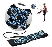 Mastery Football Kick Trainer - Football Gifts for Boys- Training Equipment | Improve Control, Focus & Confidence | Soccer Solo Skill Practice Training Aid Kids & Adults (Blue)