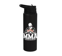 Mastery of Techniques MMA Mixed Martial Arts Stainless Steel Insulated Water Bottle