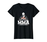 Mastery of Techniques MMA Mixed Martial Arts Value Graphic T-Shirt, Women, Black, S