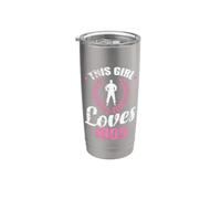 Mastery on the Mat This Girl Loves Judo Stainless Steel Insulated Tumbler