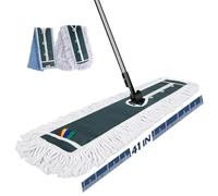 Masthome Industrial Flat Mop, 41in Extra Wide, Heavy Duty Stainless Steel
