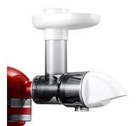 Masticating Juicer Attachment for KitchenAid All Models Stand Mixers, Slow Juicer Attachment for KitchenAid All Models Stand Mixers, White(Machine/Mixer Not Included)