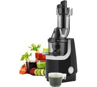 Masticating Juicer Machine - Quiet Motor with Reverse Function - Powerful Motor for Fresh and Healthy Fruits, Vegetables - Easy to Clean with Brush