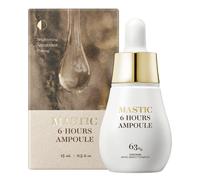 MASTINA Mastic Ampoule Serum Spoid Type (Dropper Type 0.5fl oz) - Serum for Even Skin Tone and Elasticity. Fermented Mastic Gum