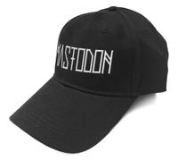 Mastodon Logo - Baseball Cap Cap Black