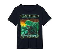 Mastodon Floods of Triton T-Shirt, Women's Plus, Black, 4X