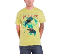 Mastodon Men Unholy Communion Short Sleeve T-Shirt, Yellow, Medium
