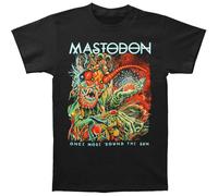 Mastodon Men's Once More Round the Sun T-Shirt in Black | Size: Large Mastodon Black L