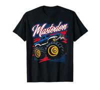 Mastodon Old School Monster Truck Adult T-Shirt