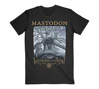 Mastodon T Shirt Hushed and Grim Cover Band Logo Official Mens Black M