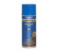 Maston 400ml Hammer Smooth Spray Paint Matt, Gloss, Black, White, Blue, Grey