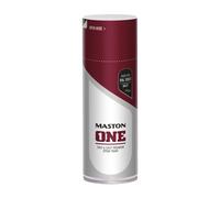 Maston ONE Ruby Red Matt 400ml Spray Paint RAL 3003 Can Metal Wood Plastic
