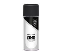 MASTON ONE Spray Paint 400ml Matt Black