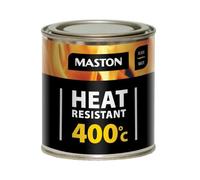 Maston Paint Heat-Resistant Black Matt +400 C 250ml