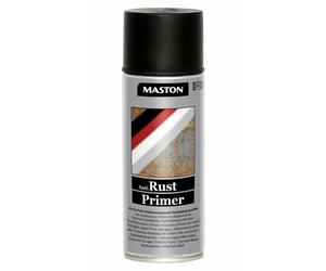 Maston Spray Paint Anti Rust-Primer Black Matt 400ml