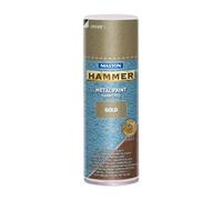 Maston Hammer - Metal Paint - Gold - Hammered Paint - Spray Paint - 400ml