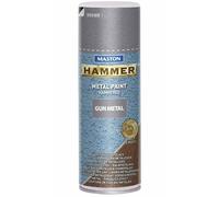 Maston Spray Paint Hammer Hammered Gun Metal Grey 400ml