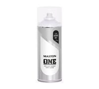 2X 400ML HIGH BUILD WHITE PRIMER Maston ONE 400ml Spray Primers White,