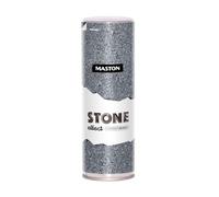 Maston Stone Effect Spray Paint 400 ml, Granite Grey