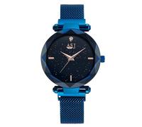 MASTOP Luxury Women Watches Analog Quartz Watch Bracelet Watch Mesh Band Waterproof Wrist Watches for Ladies, Fashion/Blue, Quartz Watch