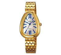 MASTOP Snake Face Watch for Women Snake Shape Face Women Watches Ladies Watches Waterproof Steel Dainty Dress Female Wrist Watches Relogio Feminino, Gold, Casual Luxury Men's Sport Watch Gshock mens