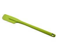 Mastrad Silicone Jar Scraper Spatula, Dishwasher Safe, Heat Resistant, Nonstick Cake Butter Mixer, Baking Spatula, Green - F10318