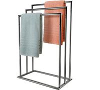 Mastronics Free Standing 3 Tier Towel Rail Chrome Airer Drying Bathroom Stand