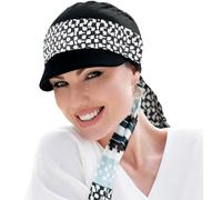 MASUMI Reversible Sun Hat | Beach Hat UV UPF 50+ Sun Protection | Women Summer Caps | Foldable Light Weight Wide Brim - Katia, Plus: Black Midnight Pearl, One Size