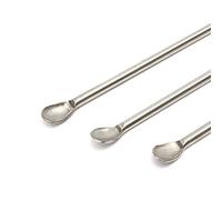 MASUNN 3pcs Stainless 22cm Steel Medicinal Ladle Spoon Chemistry Experiment Pharmacy