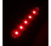 MASUNN 5 Colors 5 SMD 5050 LED Module Light Waterproof Strip Light Lamp 12V - Red