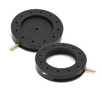 MASUNN Adjustable Iris Aperture Diaphragm 1.5-23mm 12 Blades F Microscope Lens Adapter