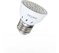 MASUNN E27 4W 54LED 2835 Full Spectrum Grow Light Bulb Hydroponic Veg Plants Lamp AC110V/220V - 110V