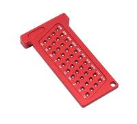 MASUNN Woodworking Scribe Metric/Inch Precision T-Ruler Aluminum Pocket Marking Gauge Carpentry Cross Calibration Hole Scribing Ruler (Imperia)