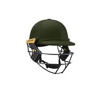 Masuri Unisex Adult OS2 Test Steel Cricket Helmet - Green, Small