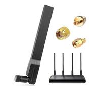 Maswell 5G 4G LTE Antenna Indoor, 600-6000MHz 2dBi Not for Speed Competition (SMA-Male with TS9 & RP-SMA)