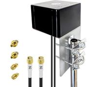 Maswell 5G Antenna Outdoor 2X2 MIMO, up to 6dBi, 600-8000MHz External 4G LTE 5G NR Router Outdoor Antenna SMA & TS9 & RP-SMA for Home Motorhome UK