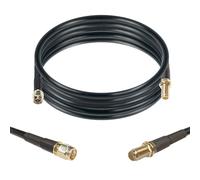 Maswell LMR200 Equivalent 2m SMA Male to SMA Female Coax Extension Cable, 50 Ohm Low Loss SMA Coaxial Cable with SMA Connectors for 5G/4G+/LTE/WiFi/RF/ADS-B/Radio/Cellular/GPS/GNSS Outdoor